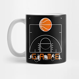 basketball game playing Mug